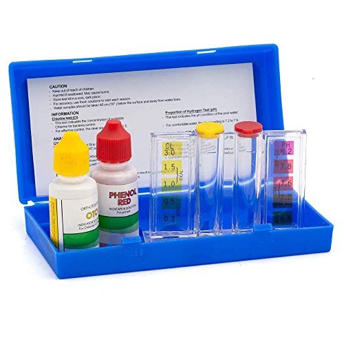 Wwd Pool Swimming Pool Spa Water Chemical Test Kit For Chlorine And Ph Test (...