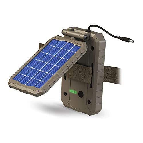 Stealth Cam Durable Sol-pak Solar Battery Pack, 12v Solar Power Panel, Rechar...