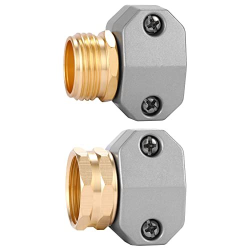 Sanpaint Zinc And Aluminum Male And Female Coupling, Fits All 5/8-inch And 3/...