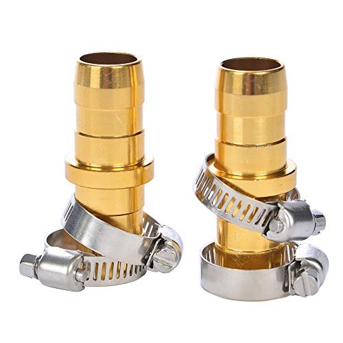 Sanpaint 2 Pack Garden Hose Connector Repair Mender Kit With Stainless Clamp,...