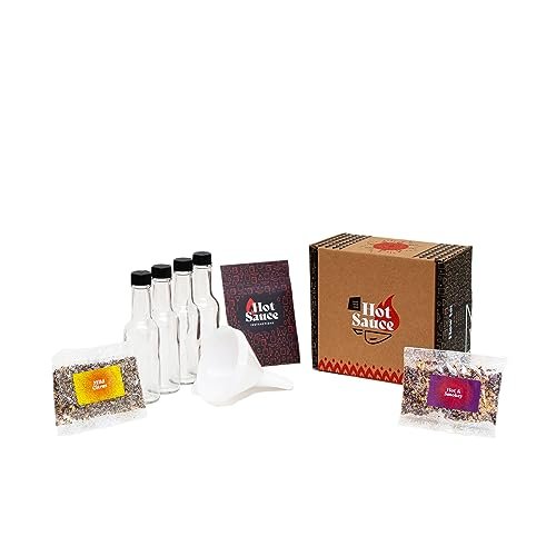 Craft A Brew Easy To Use Diy Hot Sauce Making Kit With Two Unique Blends