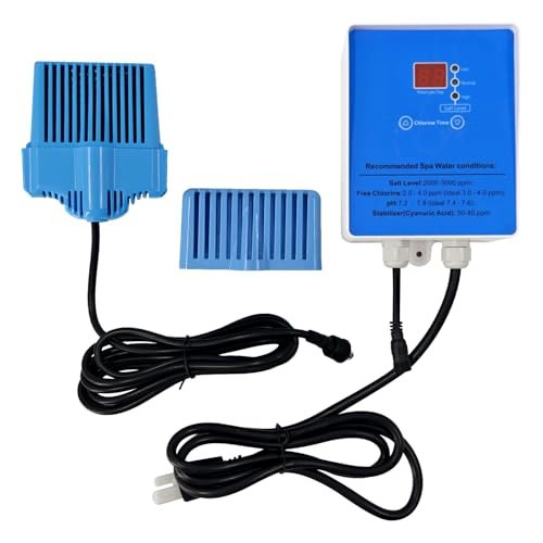 Drop-in Hot Tub Salt System Conversion Kit Saltwater Chlorine Generator Syste...