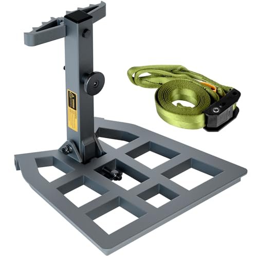Tomaki Saddle Hunting Platform, Aluminum Adjustable Tree Saddle Platform, Sad...