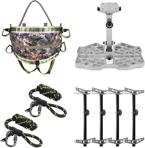 Uiihunt Full Mobile Tree Saddle Hunting System Kit