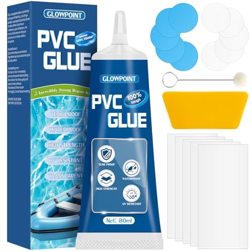 Glowpoint Air Mattress Repair Kit, Waterproof & Uv Resistant Inflatable Patch...