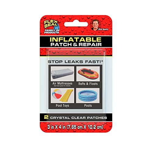 Flex Seal Patch & Repair Kit For Air Mattresses, Rafts, Pool Toys
