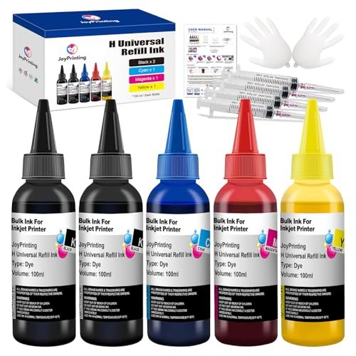 Joyprinting Ink Refill Kit For Hp Printer Cartridges Hp 67 67xl 60 61 62 63 6...