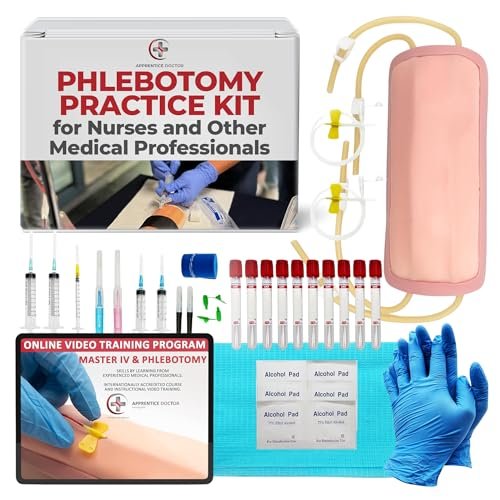 Phlebotomy Practice Kit And Iv Practice Kit For Nurses And Other Medical Prof...