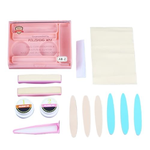 Japanese Manicure Set Powder Nail Kit Strengthener Professional Versatile Too...