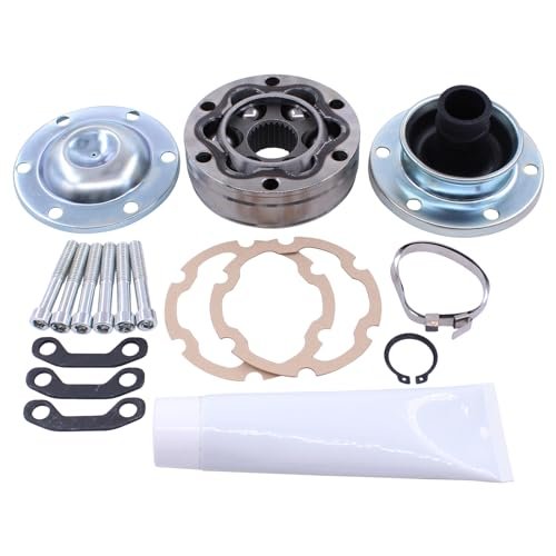 Motoku Front Drive Shaft Cv Joint Rebuild Kit For Jeep Liberty 2002-2007 Gran...