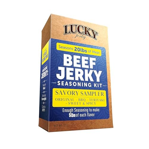 Lucky Jerky Ultimate Savory Diy Seasoning Kit