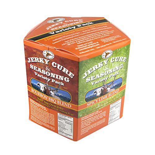 Hi Mountain Jerky Seasoning And Cure Kit | Variety Pack #3 | 5 Delicious Flav...