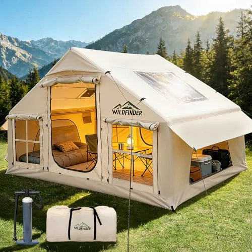best inflatable tent with stove jack