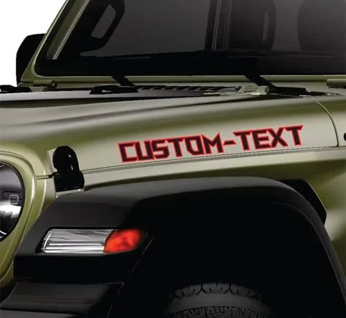 best jeep hood decals