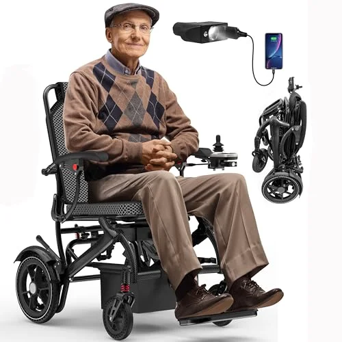 best lightweight folding electric wheelchair