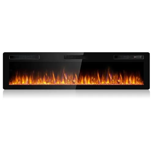 best linear electric fireplace