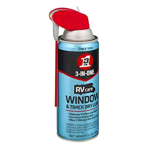 best lubricant for vinyl window tracks