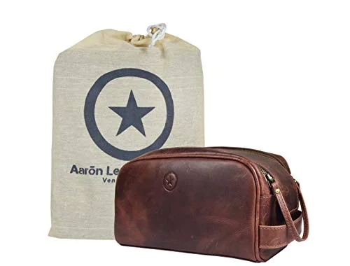 best men's leather dopp kit