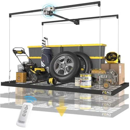 best motorized overhead garage storage