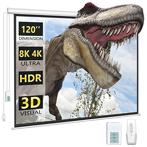 best motorized projector screen