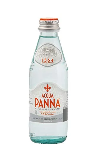 best natural spring water in glass bottles