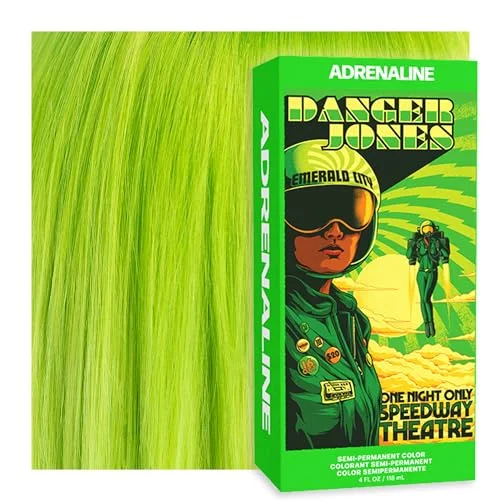 best neon green hair dye