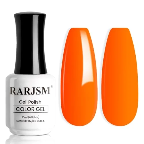 best neon orange nail polish