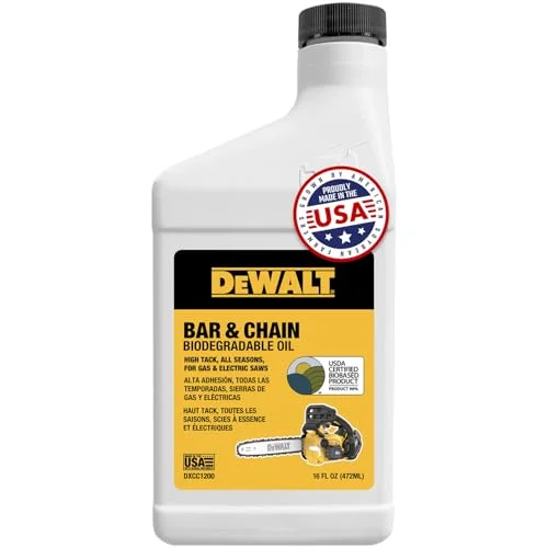best oil for chainsaw bar