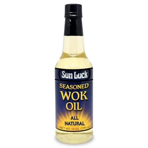 best oil to season a wok
