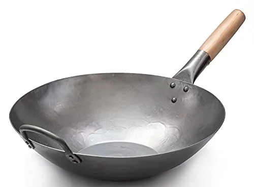 best oil to season carbon steel wok