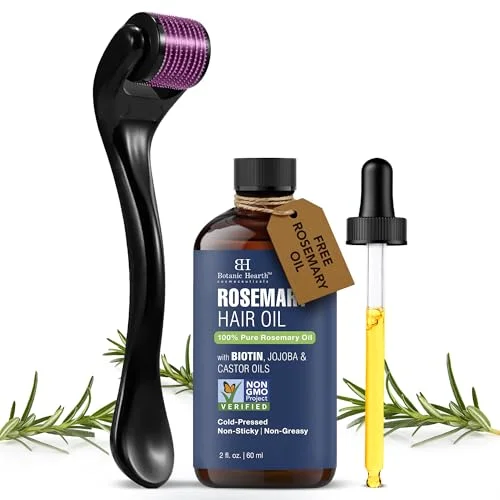 best oil to use with derma roller for hair growth