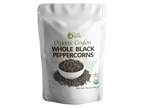 best organic black peppercorns