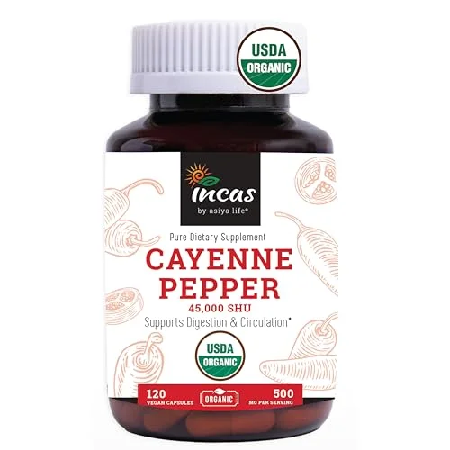 best organic cayenne pepper capsules