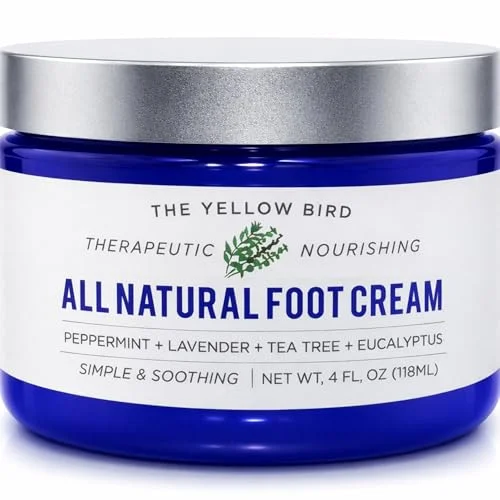 best organic foot cream