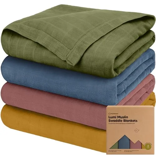 best organic muslin swaddle blankets